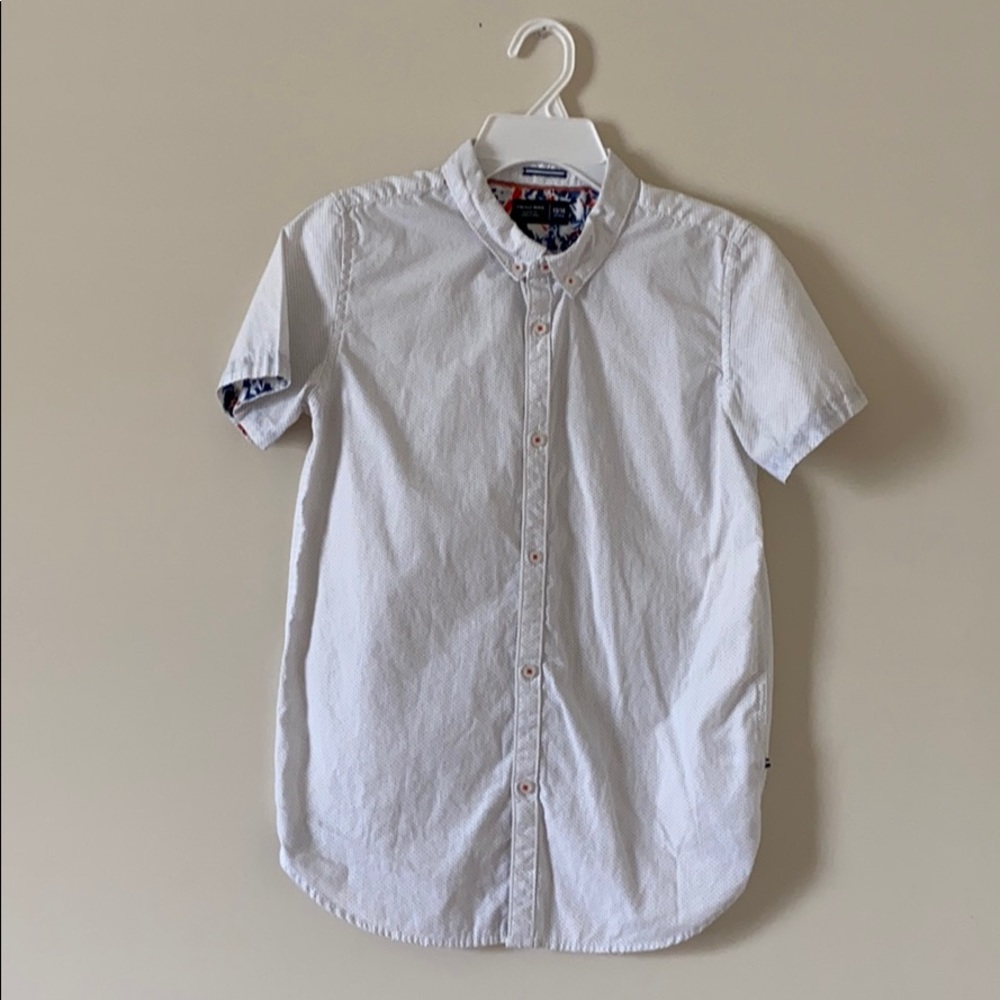 Cactus Boy’s Short Sleeves Button Down Dress Shirt